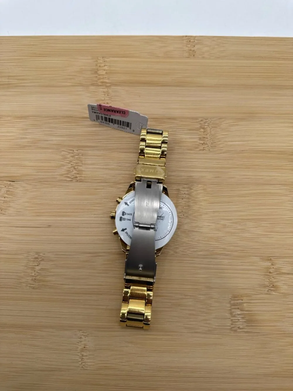 Timex Classic Women's Crystal Watch Gold-Tone TW2V57800